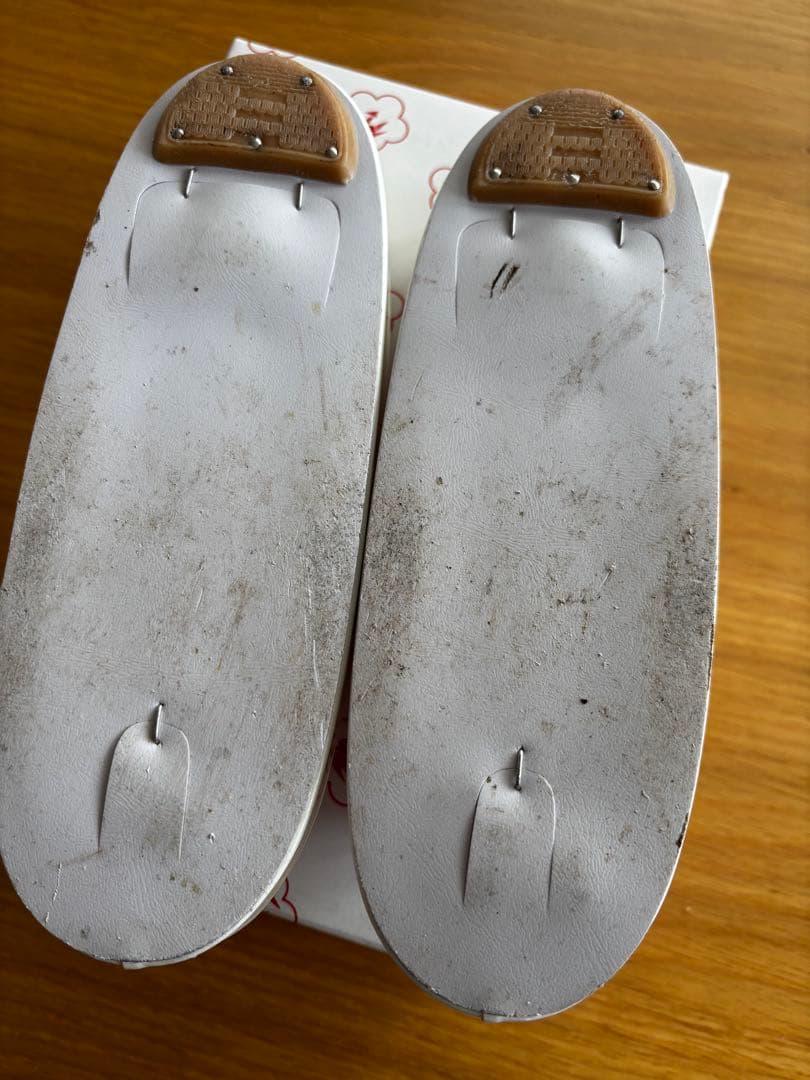 七五三　７歳　21センチ　牛革草履