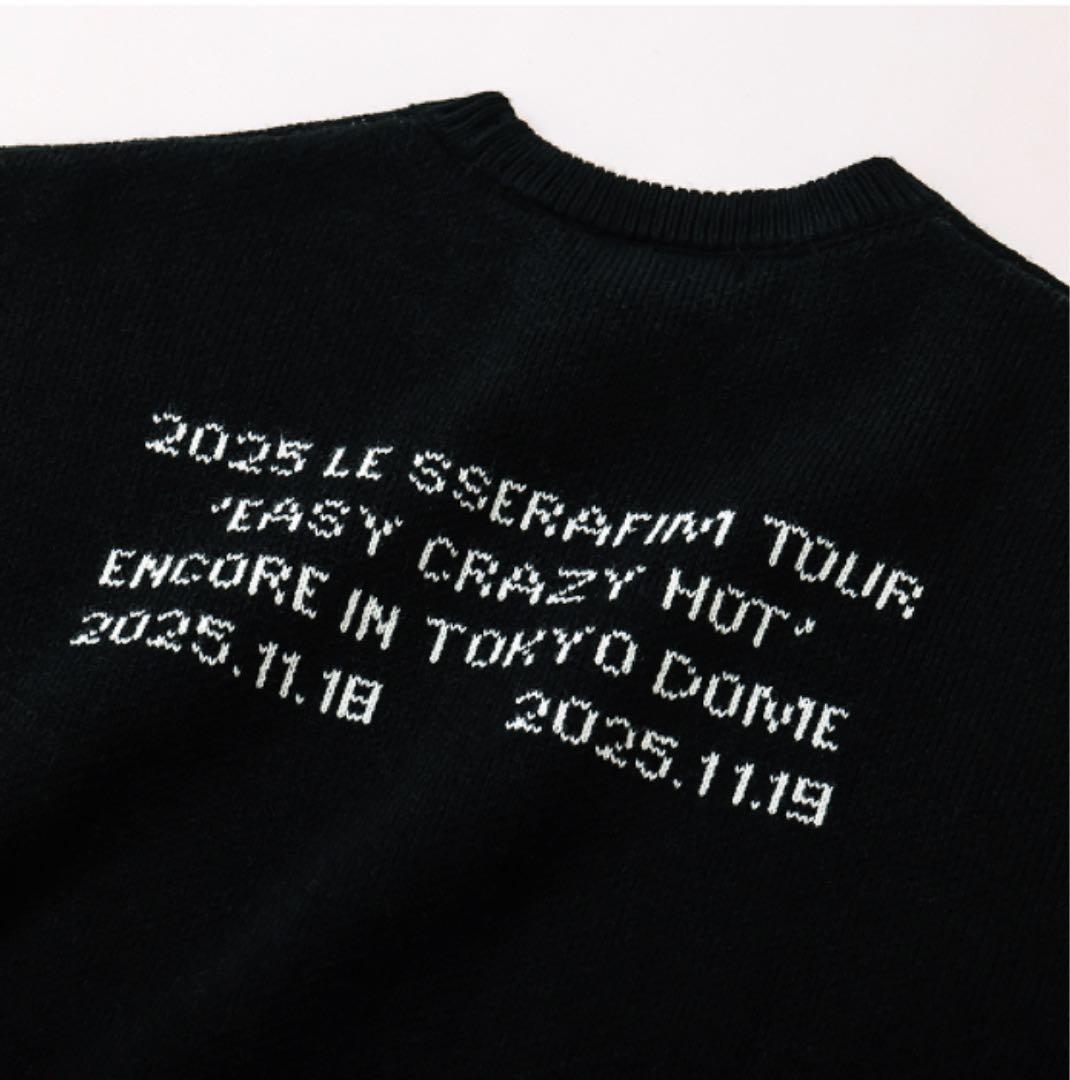 LE SSERAFIM ニット Mサイズ トレカ付き 東京ドーム ルセラ - メルカリ