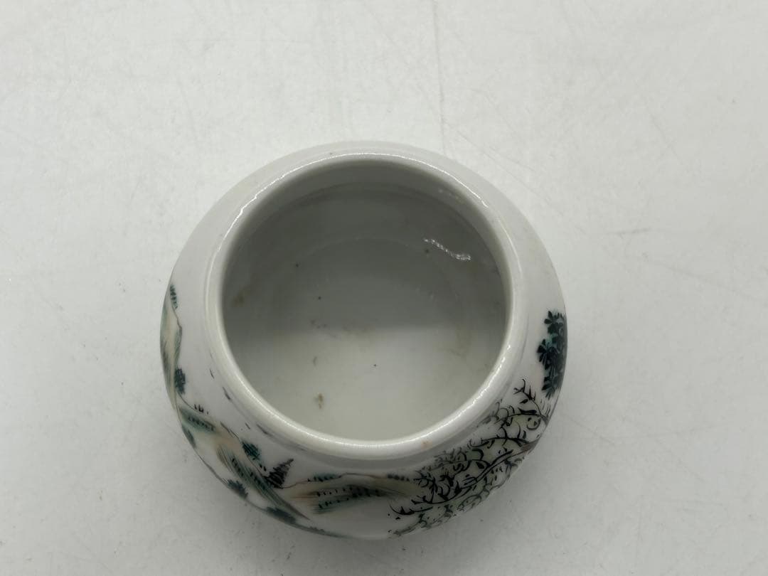 中国 墨彩山水紋水盂 送料込み0422 - メルカリ