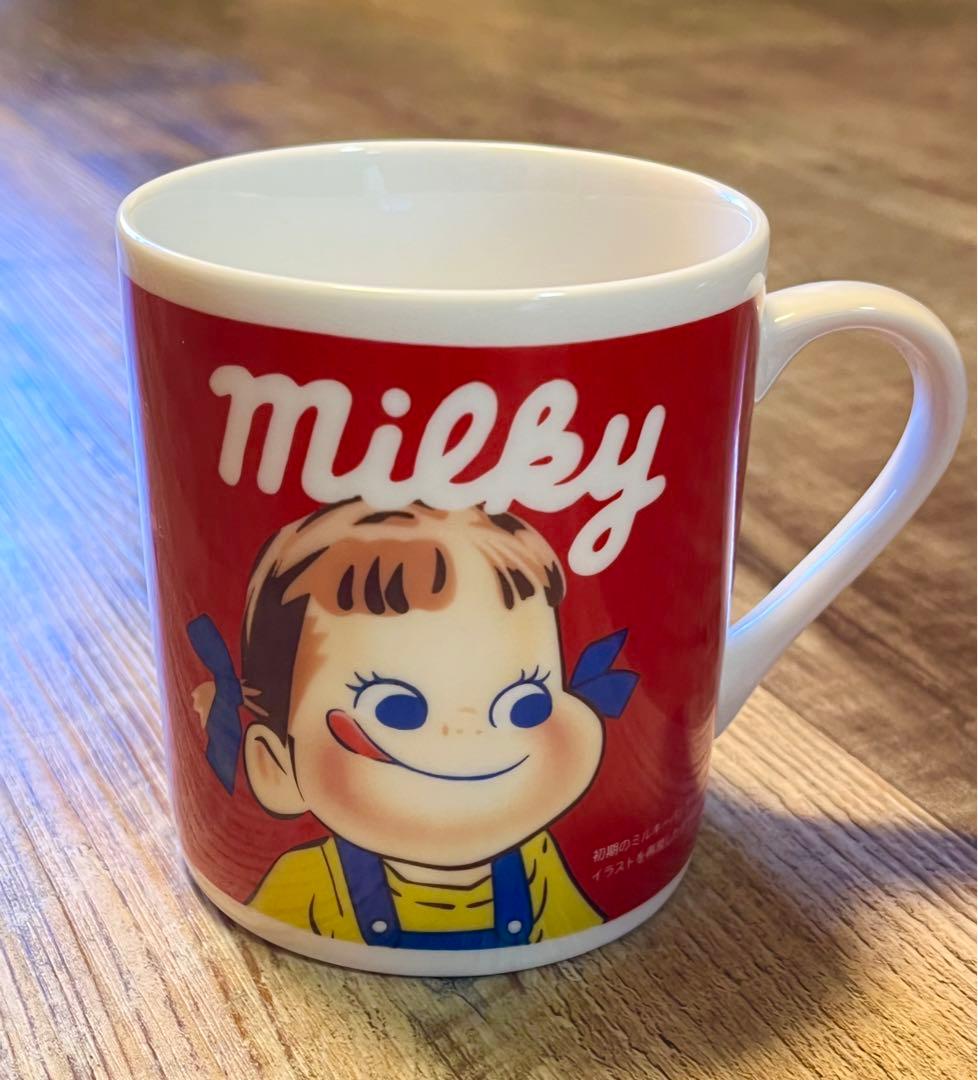 ペコちゃん ♡70周年プレミアム オールドミルキーマグ（非売品