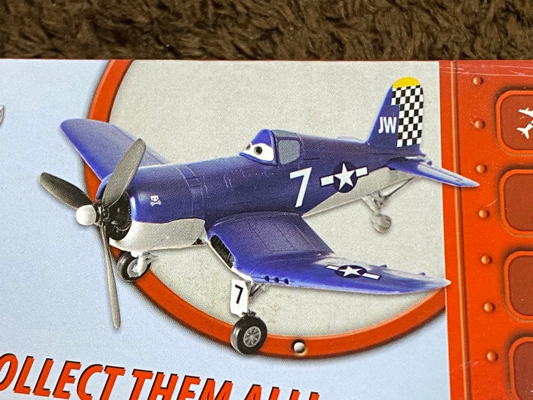 海外 Disney ディズニー プレーンズ PLANES プラモデル 5点セット