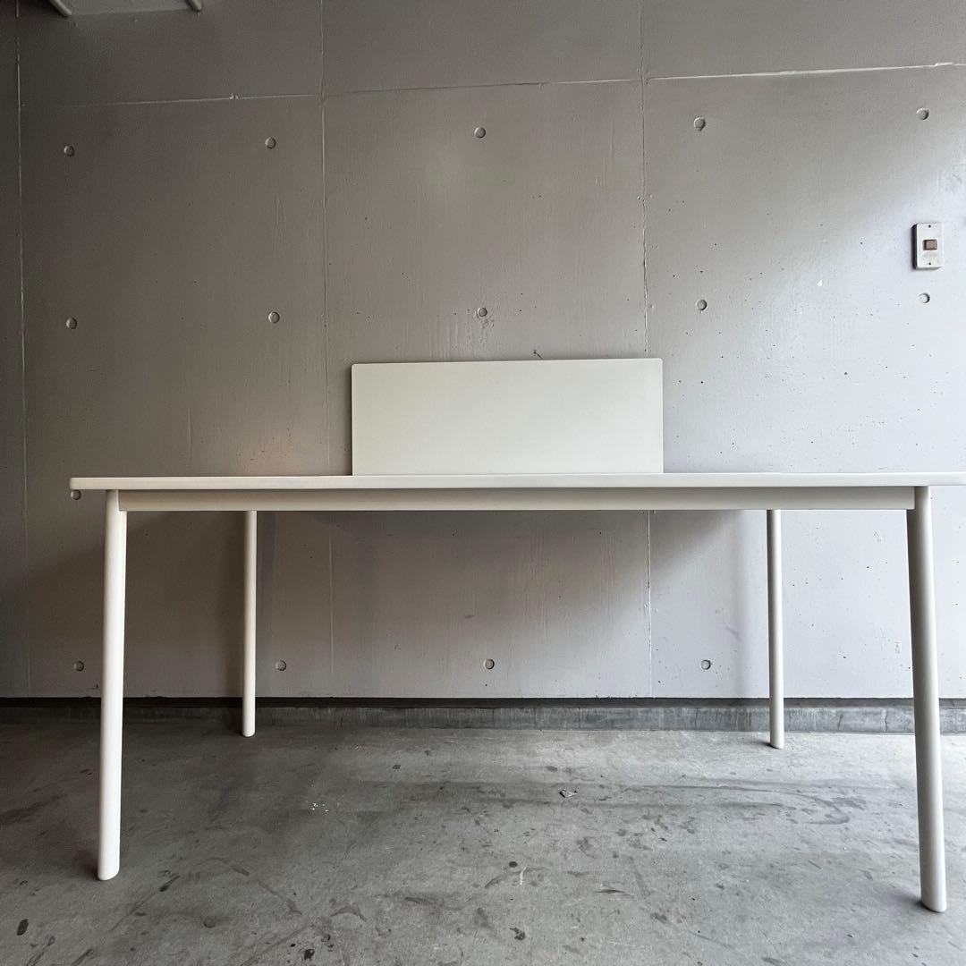 超美品・廃盤希少☆無印 システムデスク・メラミン天板・幅150