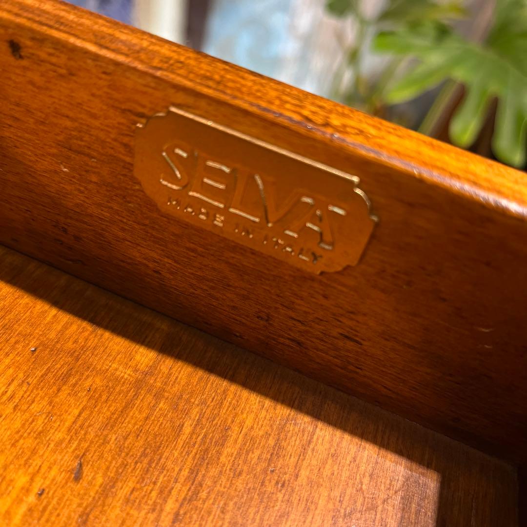 イタリアン　アンティーク　SELVA アクセントテーブル　ハイブランド