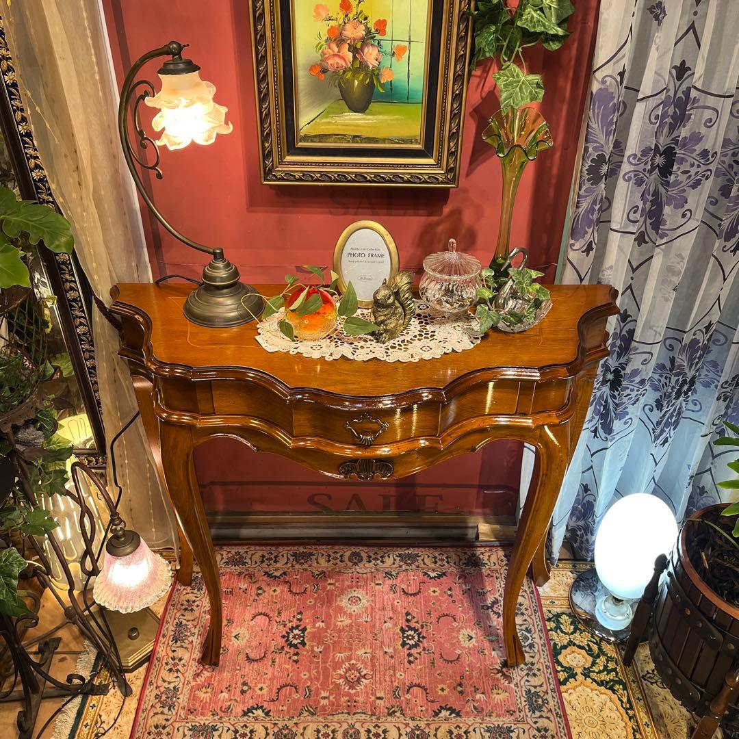 イタリアン　アンティーク　SELVA アクセントテーブル　ハイブランド