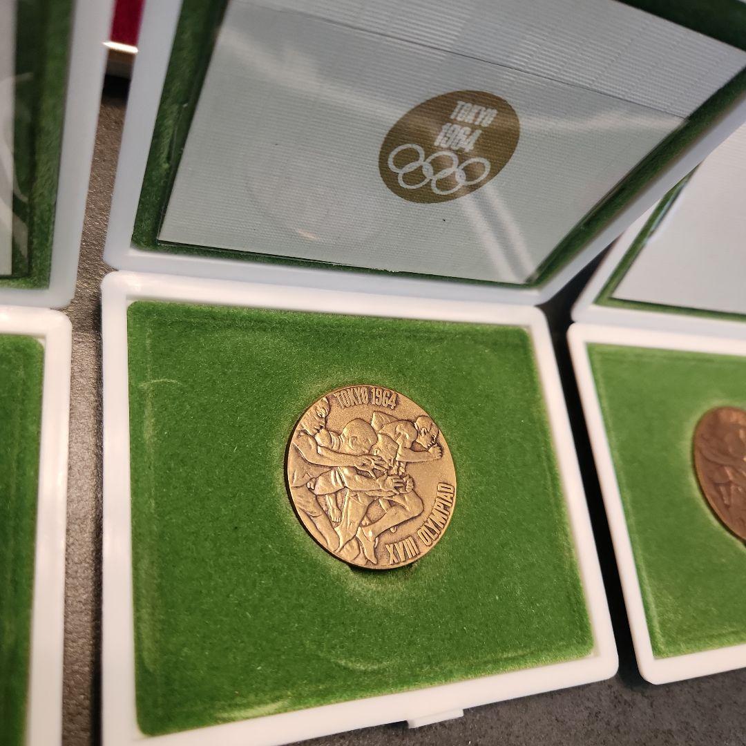 1964年東京オリンピック記念メダル3枚セット - メルカリ