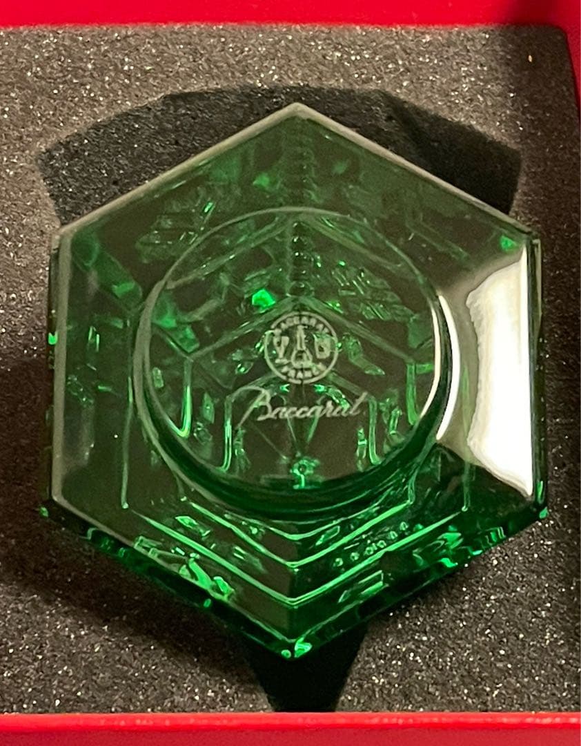 Baccarat バカラ　クリスマスツリー　グリーン