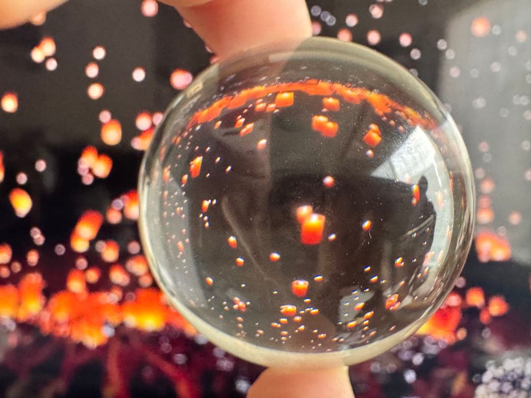 水晶 スフィア 無垢水晶 天然石 水晶玉 魔除け 占い - メルカリ