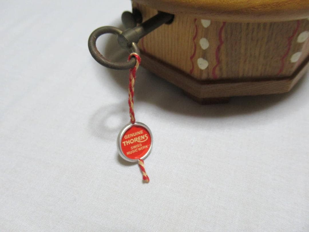 美品希少 1960年代 スイス製◆トーレンス社 木製オルゴール 牧場の少年と少女