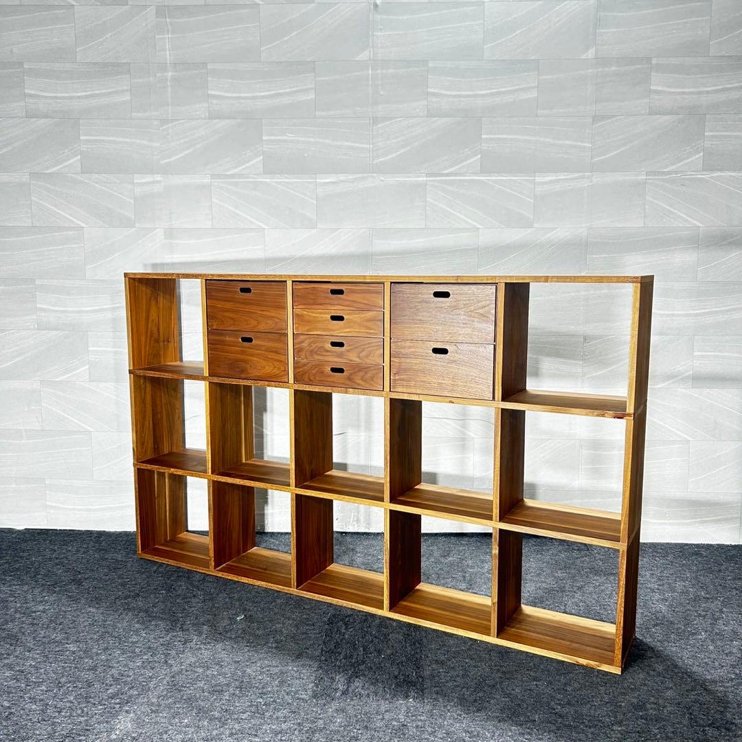 引取限定価格 無印良品 スタッキングシェルフ 5段 3列 人気 d4832