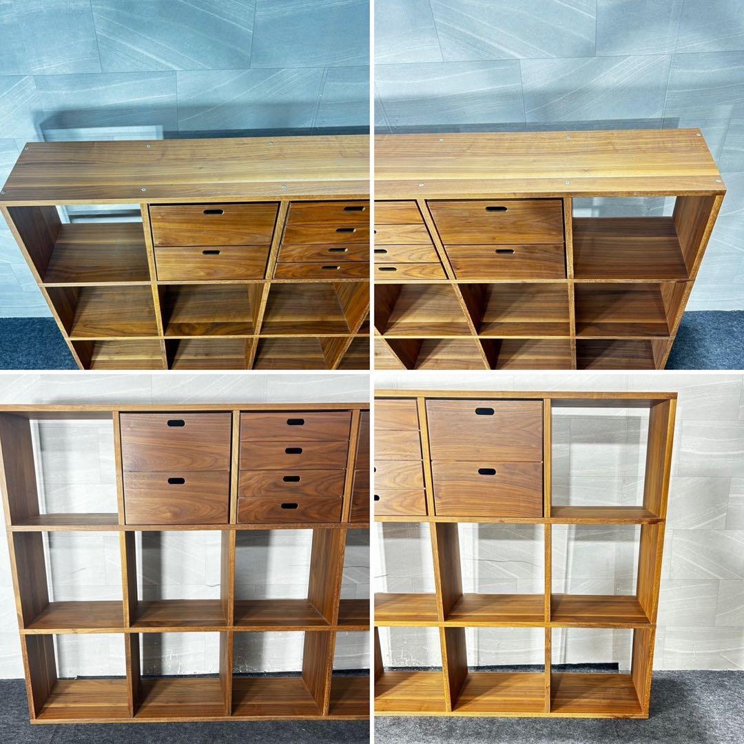 引取限定価格 無印良品 スタッキングシェルフ 5段 3列 人気 d4832