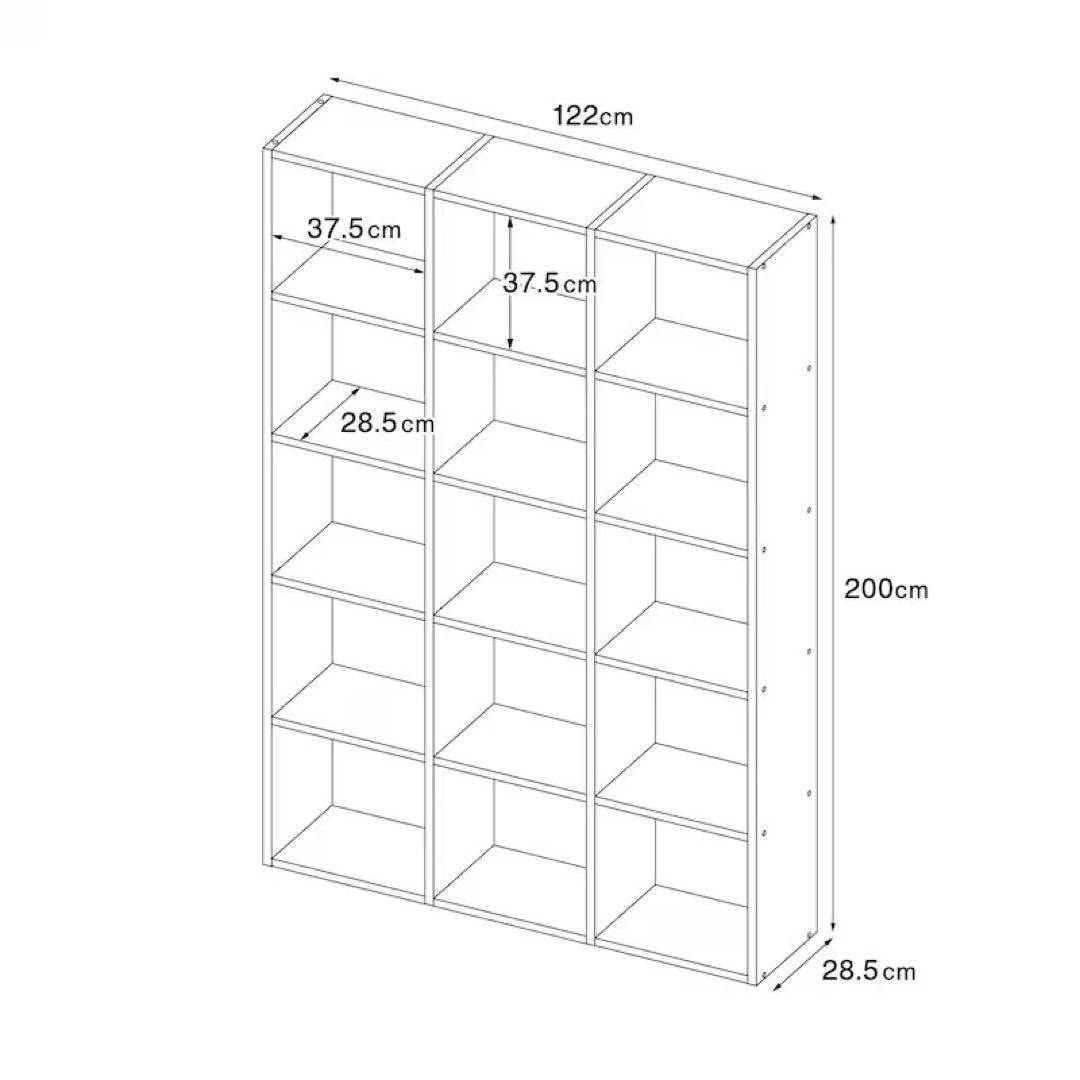 引取限定価格 無印良品 スタッキングシェルフ 5段 3列 人気 d4832