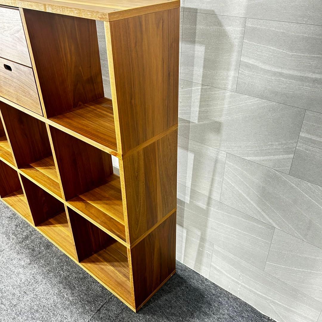 引取限定価格 無印良品 スタッキングシェルフ 5段 3列 人気 d4832