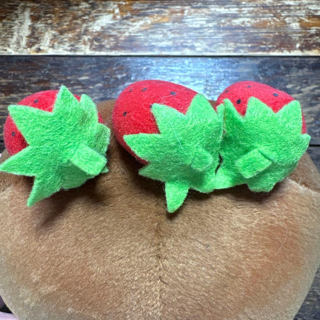 こげぱん ぬいぐるみPart5 いちごのせこげぱんぬいぐるみ レア！San-X