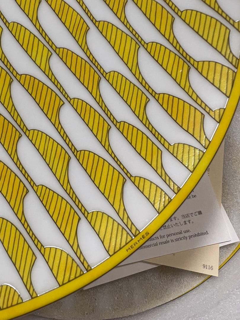 新品未使用！入手困難なHERMESソレイユ！デザートプレート２枚