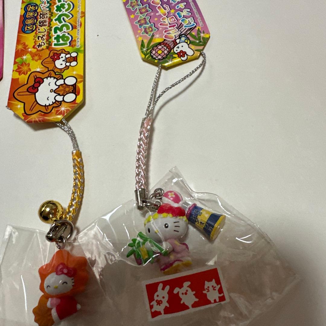 新品未開封】激レアハローキティ ご当地根付 ストラップ 6点セット