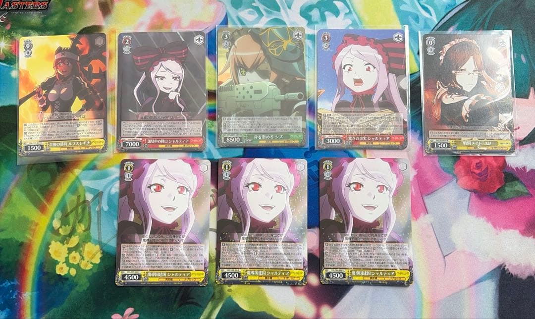 オーバーロード 8電源 デッキ ヴァイスシュヴァルツ - メルカリ