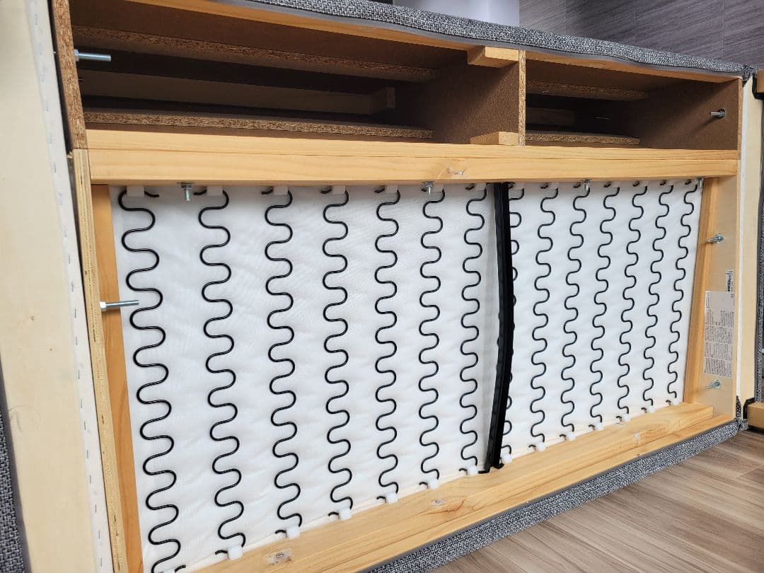 【中古】IKEA Karlstad グレー 2.5人掛け ソファー