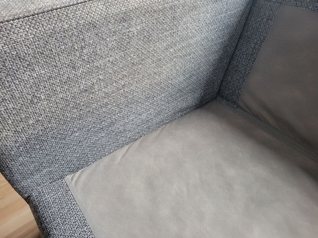 【中古】IKEA Karlstad グレー 2.5人掛け ソファー