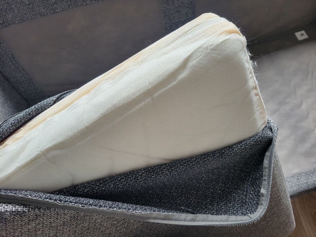 【中古】IKEA Karlstad グレー 2.5人掛け ソファー