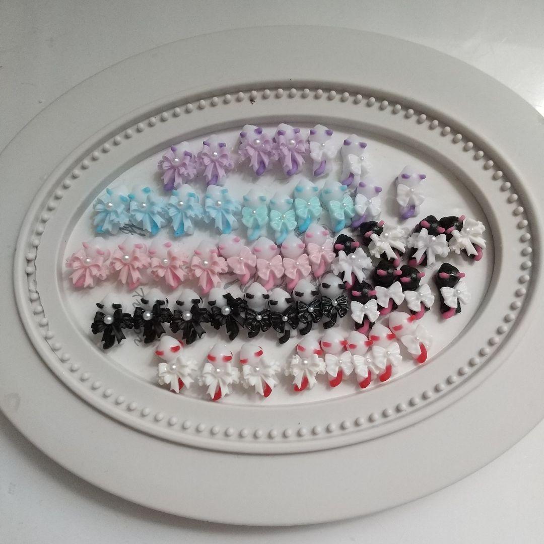 メグチャームパーツ リボン