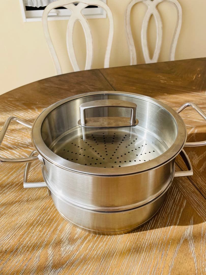 【セット】ZWILLING 24cm バイタリティ サービングパン & 蒸し器