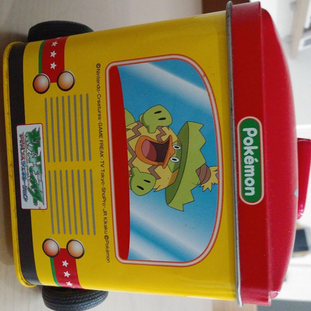 ポケモン バス型収納ボックス 缶のみ