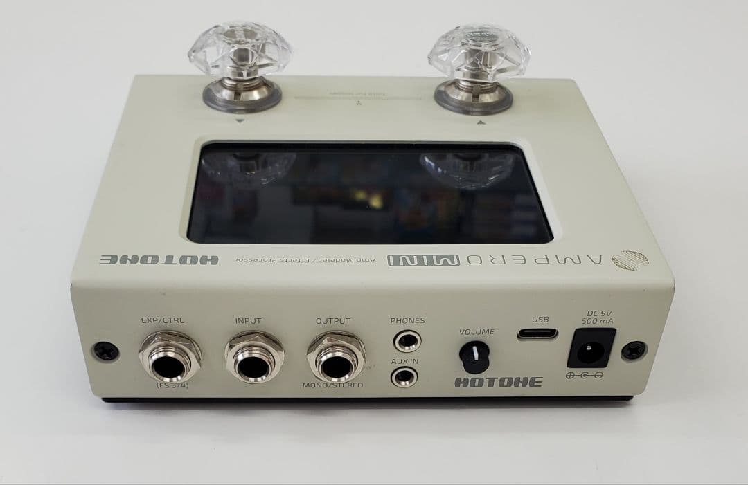 Hotone Ampero Mini 増設デュアルフットスイッチ付