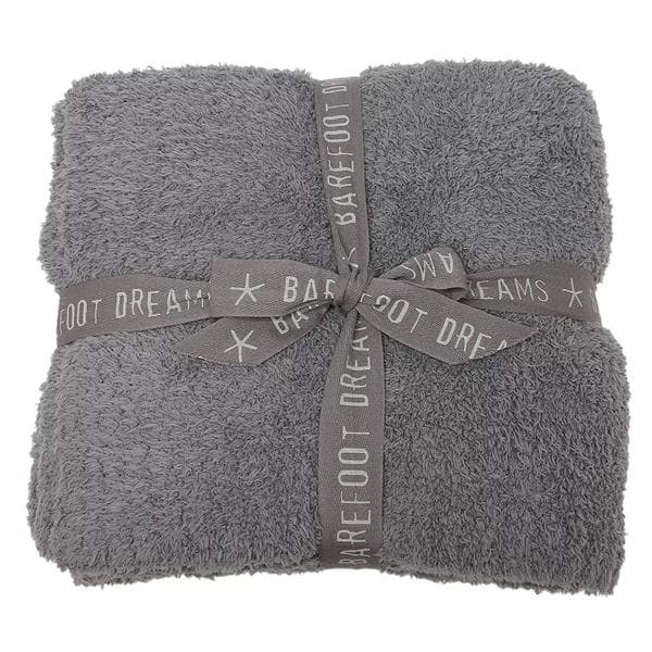 新品 ベアフット ドリームズ コージーシック スロー ブランケット グラファイト
