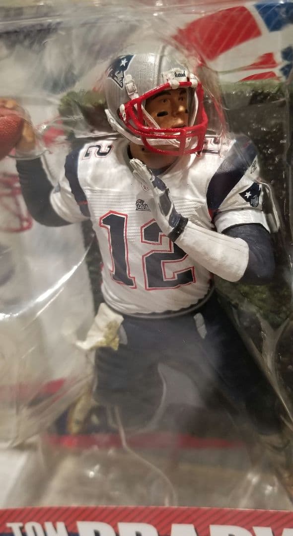 【レア　未開封】NFL　マクファーレン　スポーツフィギュア　★トム・ブレイディ★