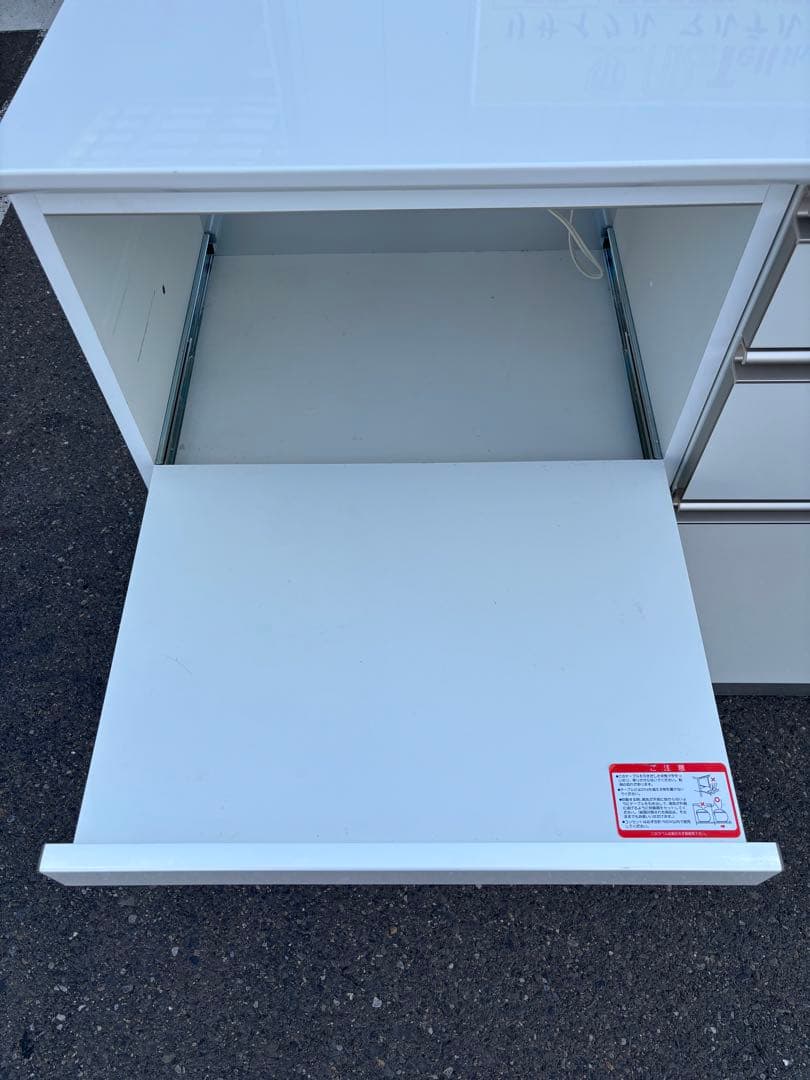 AYANO 綾野製作所 食器棚 キッチンボード ホワイト