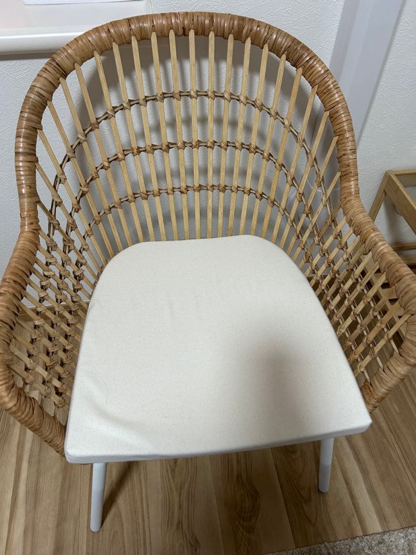 美品】IKEA NILSOVEニルソーヴェ NORNAノールナ クッション付 - メルカリ