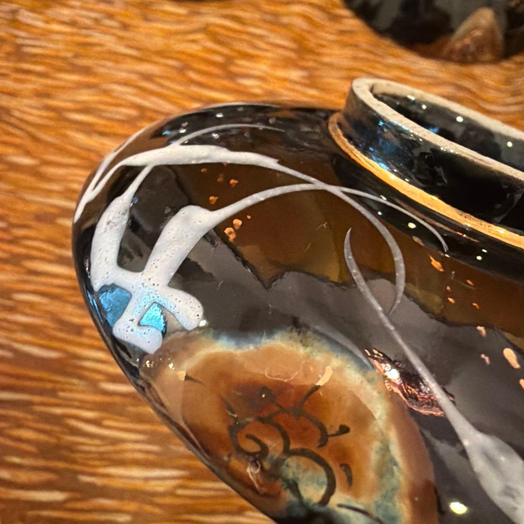 価格大幅改定！黒釉 蓋茶碗 14客揃 共箱 在銘 茶道具 懐石