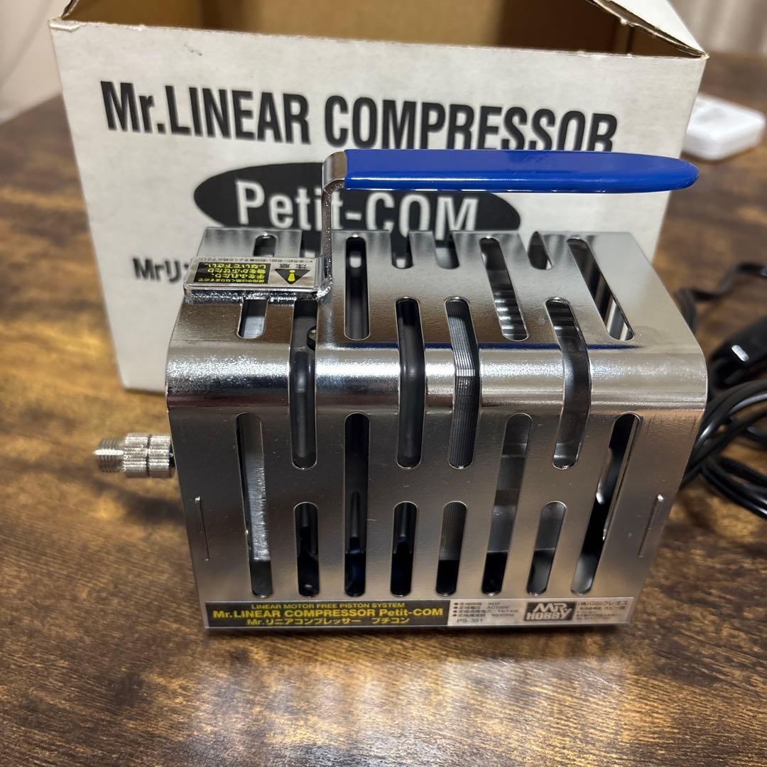 Mr.リニアコンプレッサー プチコン　エアーブラシ付き