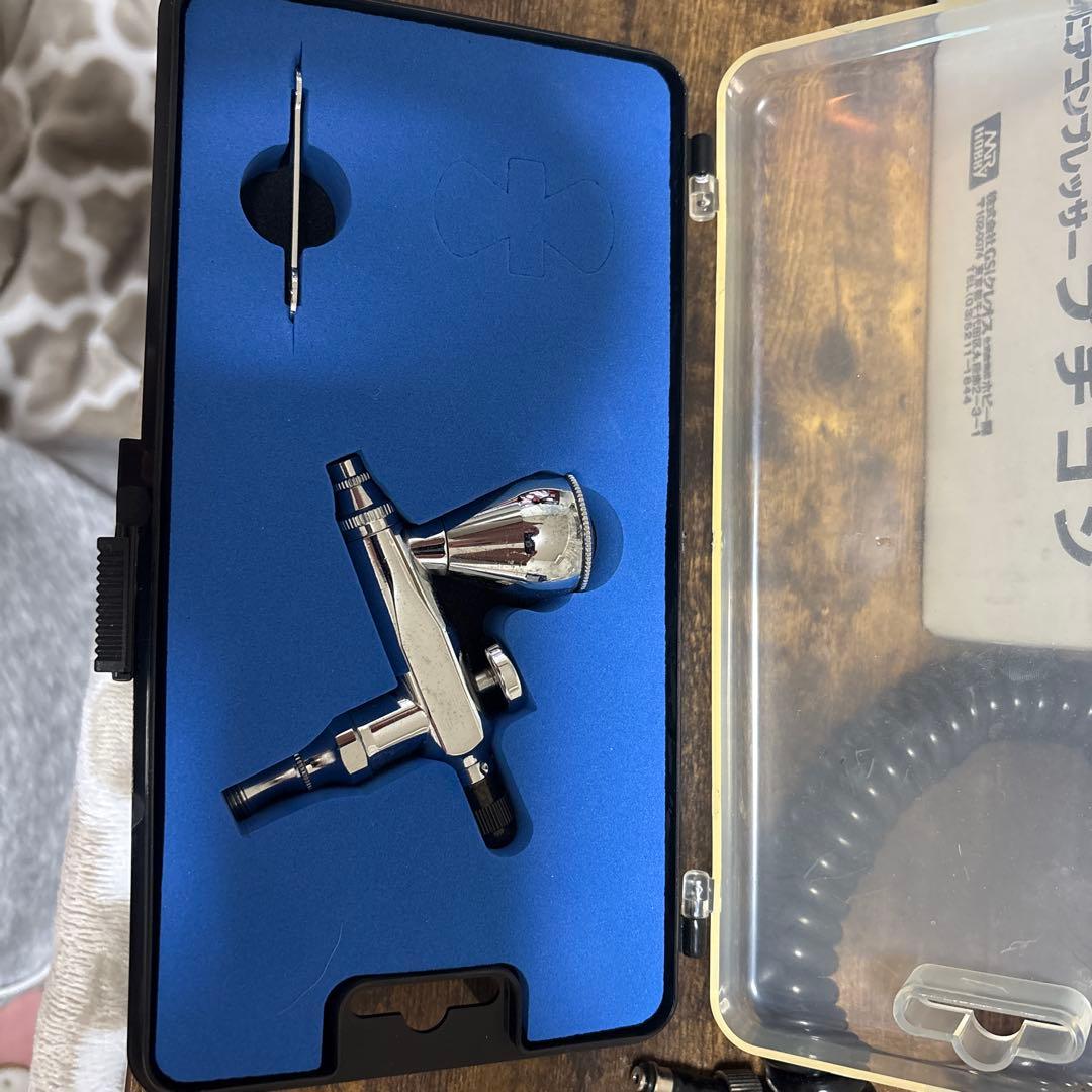 Mr.リニアコンプレッサー プチコン　エアーブラシ付き