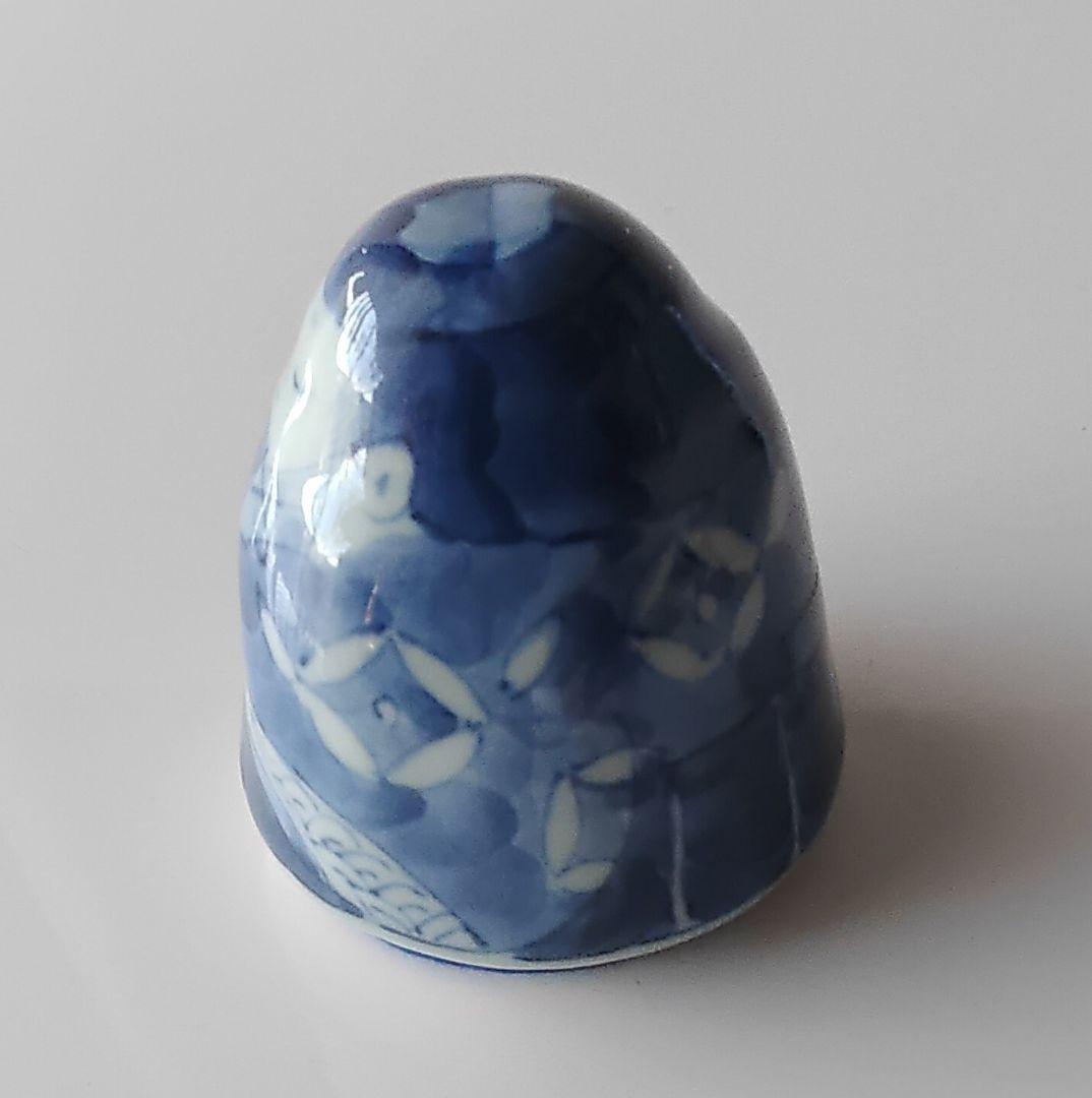 花雛人形　置物　手描き　有田焼　中尾正三郎　伝統工芸士