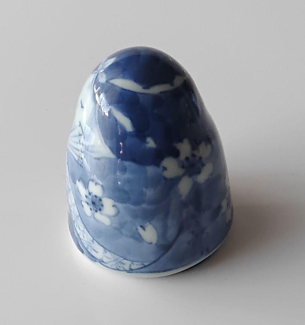 花雛人形　置物　手描き　有田焼　中尾正三郎　伝統工芸士