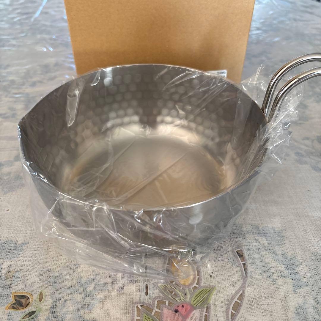 新品未使用　彩式 雪平鍋マルチポットタイプ 16cm&18cm レシピ