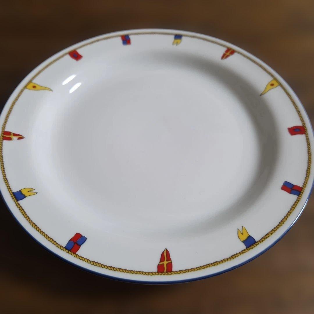 【美品】リチャードジノリ　 　　　　クリッパー　プレート　21cm