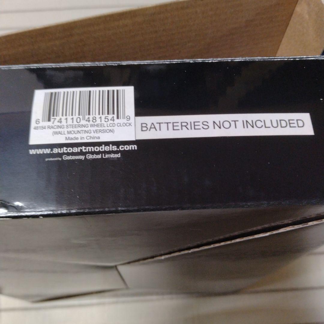 Autoart オートアート製 F1ステアリングLCD　クロック　48154