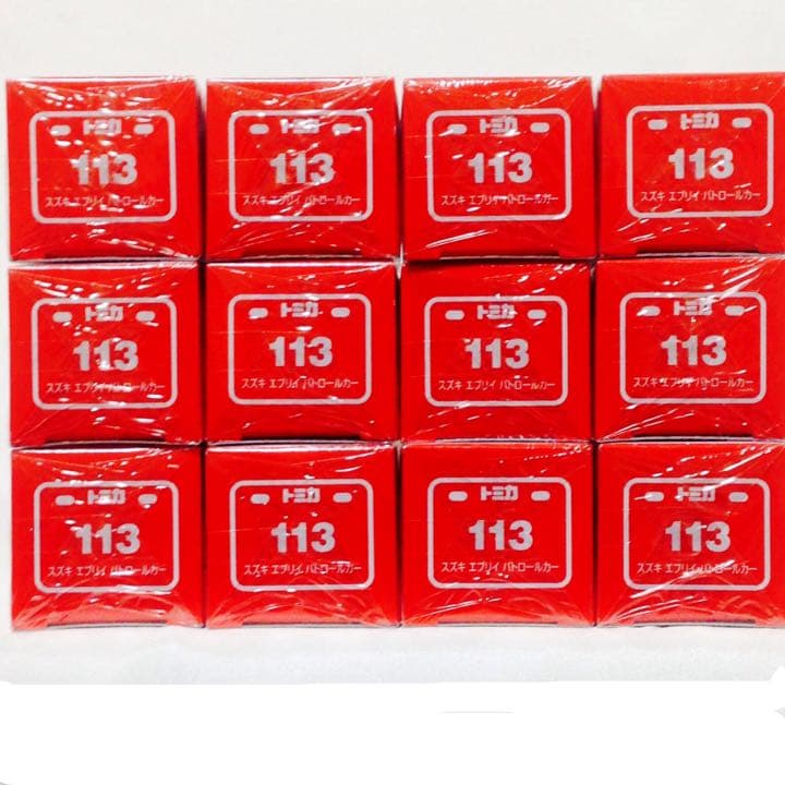 トミカ 12個セット No.113 スズキ エブリィ パトロールカーカー - メルカリ