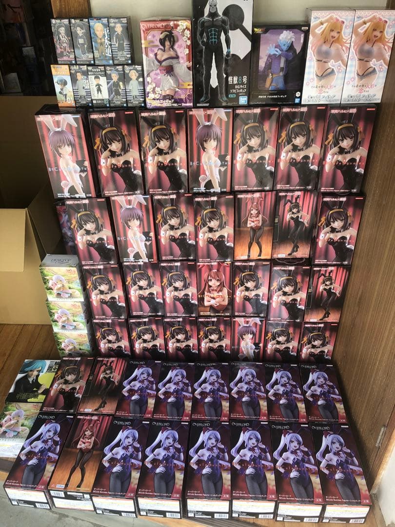 バニー　ハルヒ　シャルティア　まりん　呪術　ナナチ　怪獣8号　フィギュア　63個