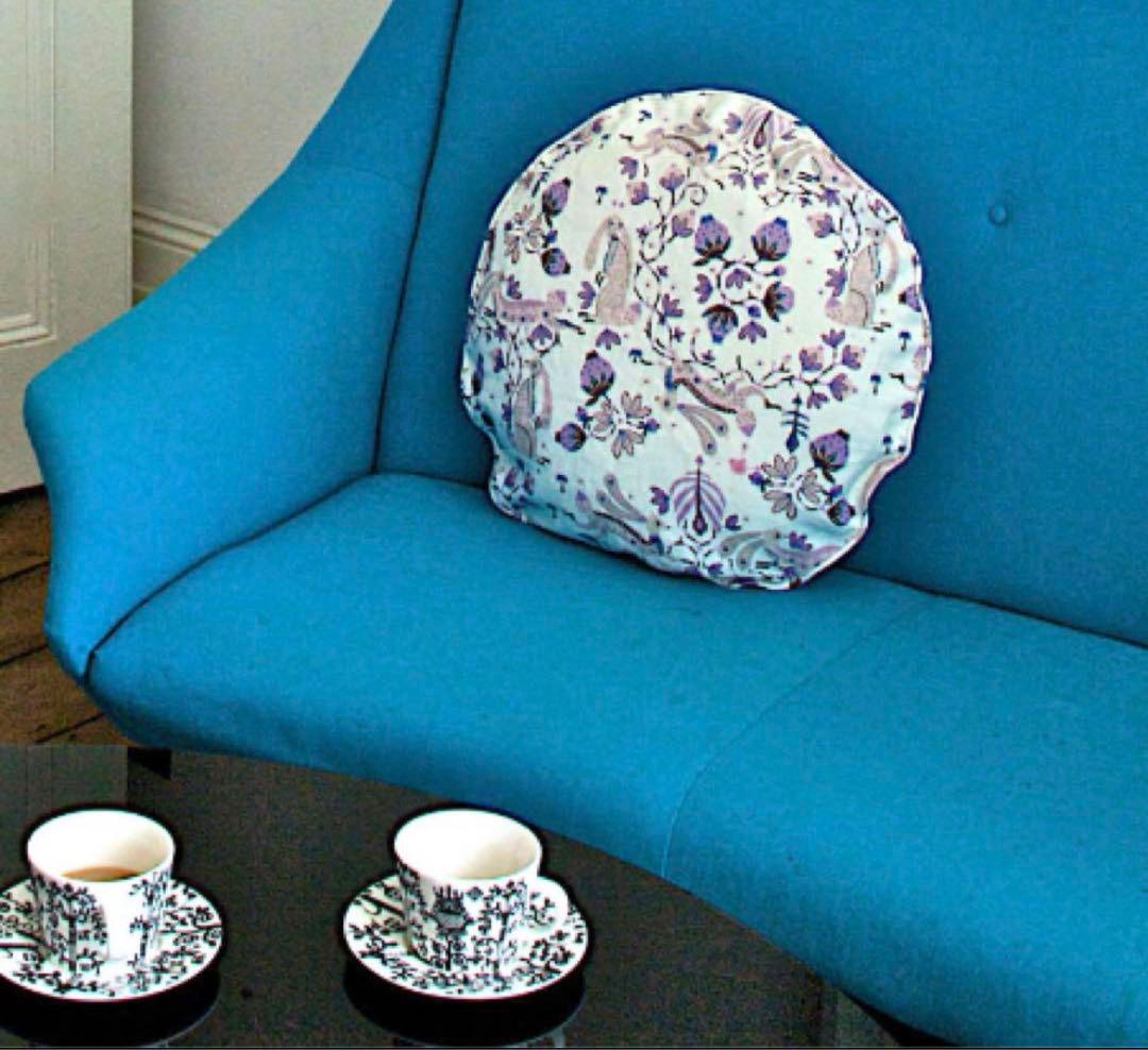 KlausHaapaniemiクッションカバー:Rabbit Round