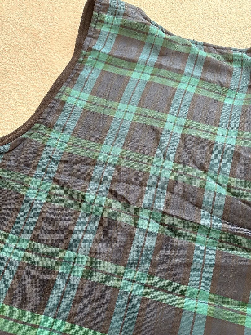 【送料無料】割烹着 エプロン 裏起毛 5着セット