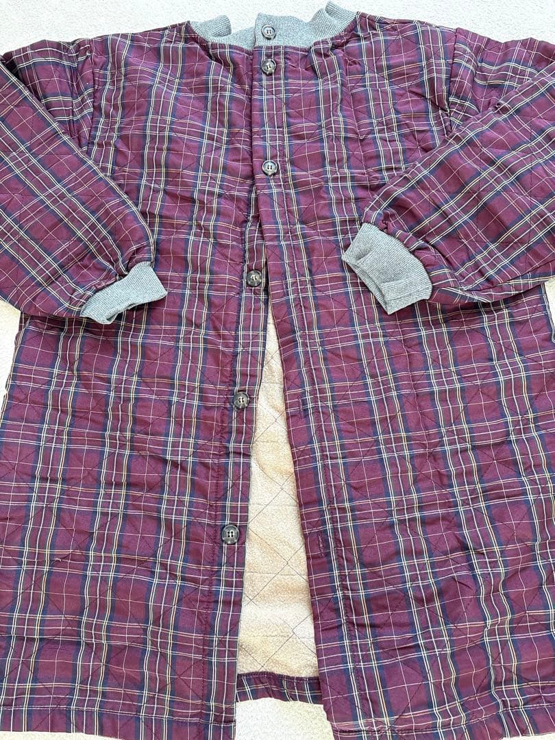 【送料無料】割烹着 エプロン 裏起毛 5着セット