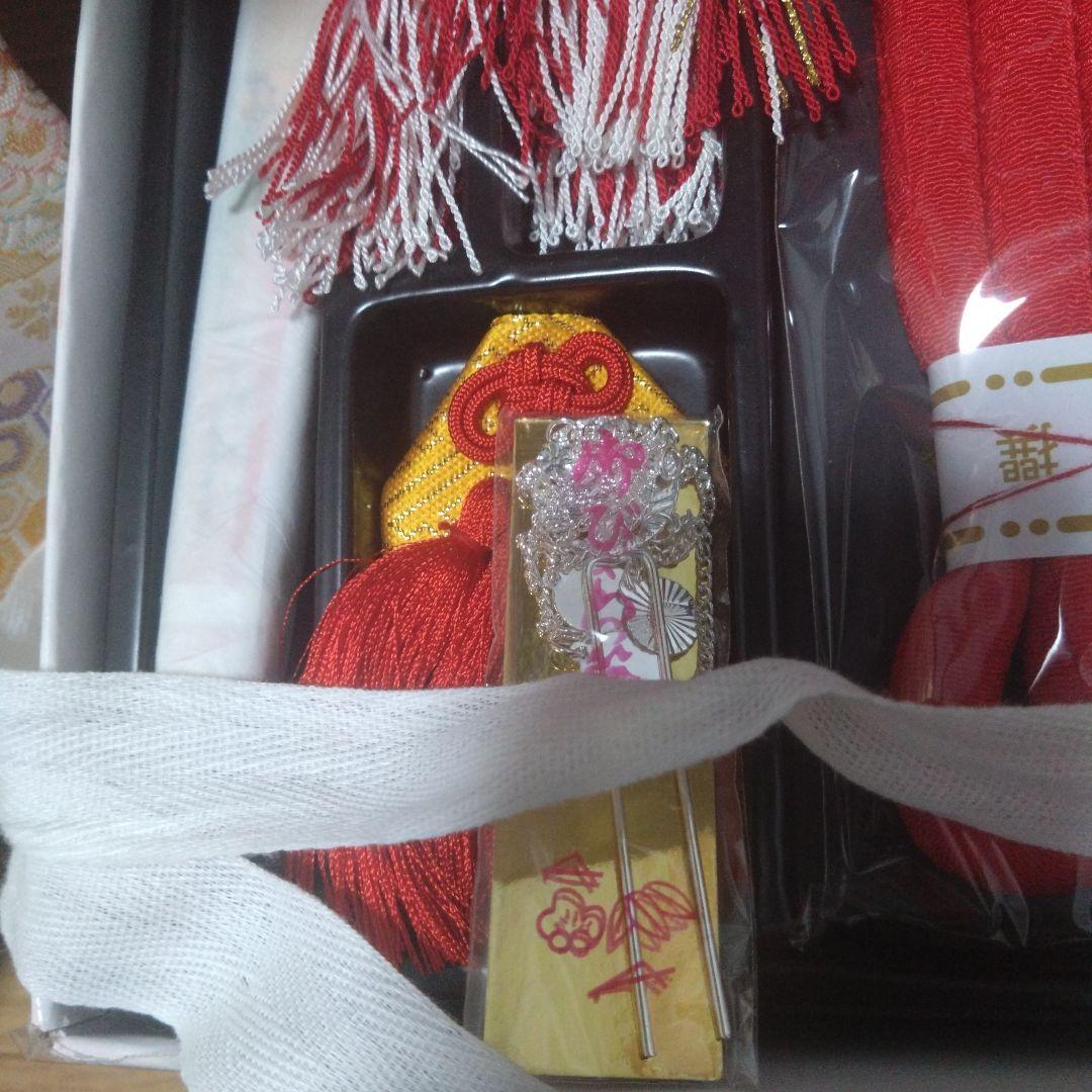 未使用★七歳★帯＆はこせこ草履バッグ