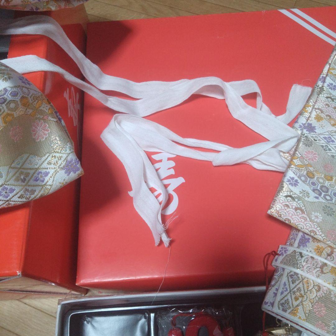 未使用★七歳★帯＆はこせこ草履バッグ