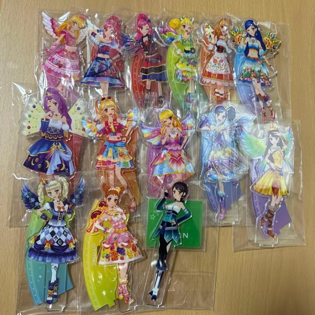 データカードダス　アイカツ！星座ドレスアクリルスタンドコンプリートセット