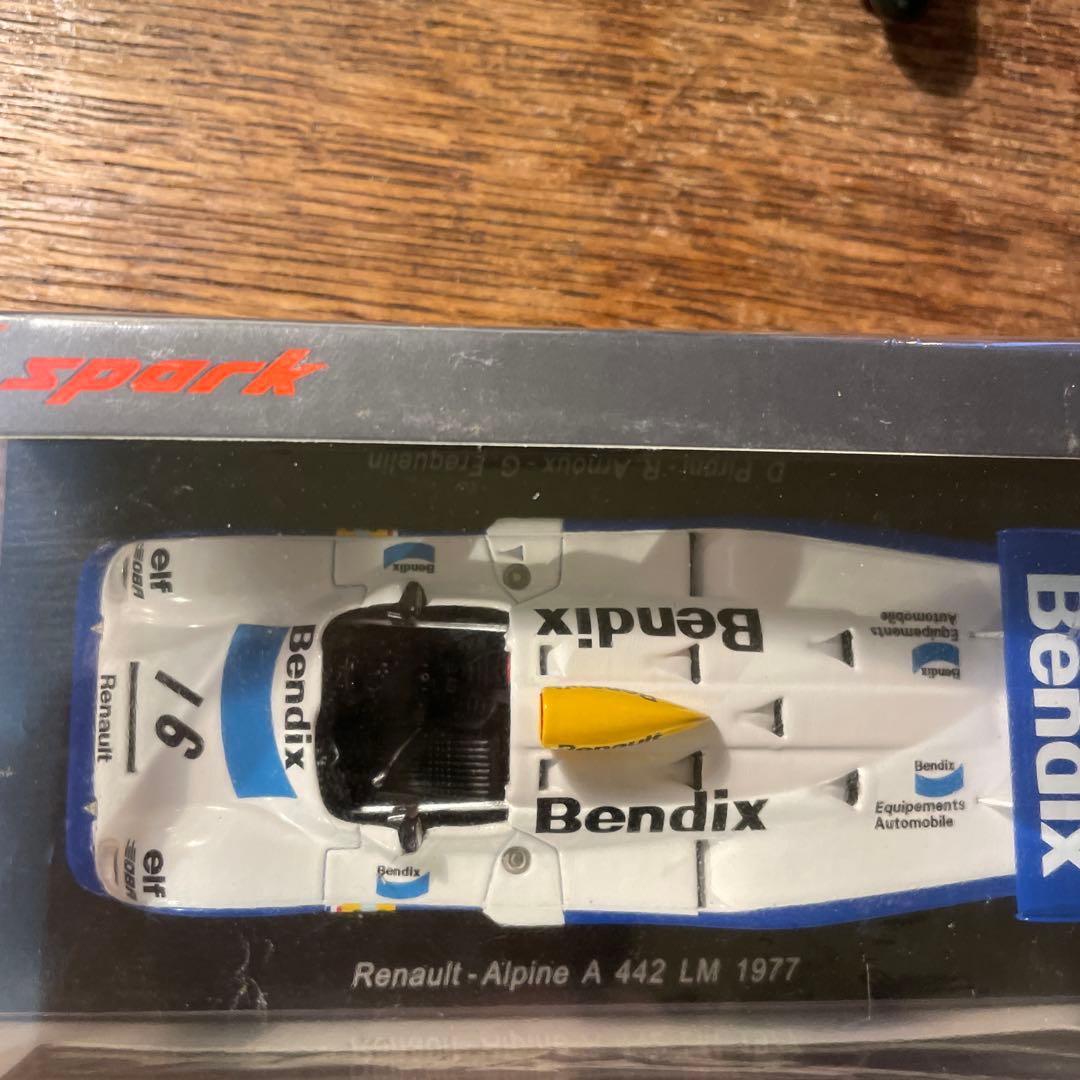 絶版 1/43 スパーク ルノー アルピーヌ A442 1977年 ルマン24時 - メルカリ
