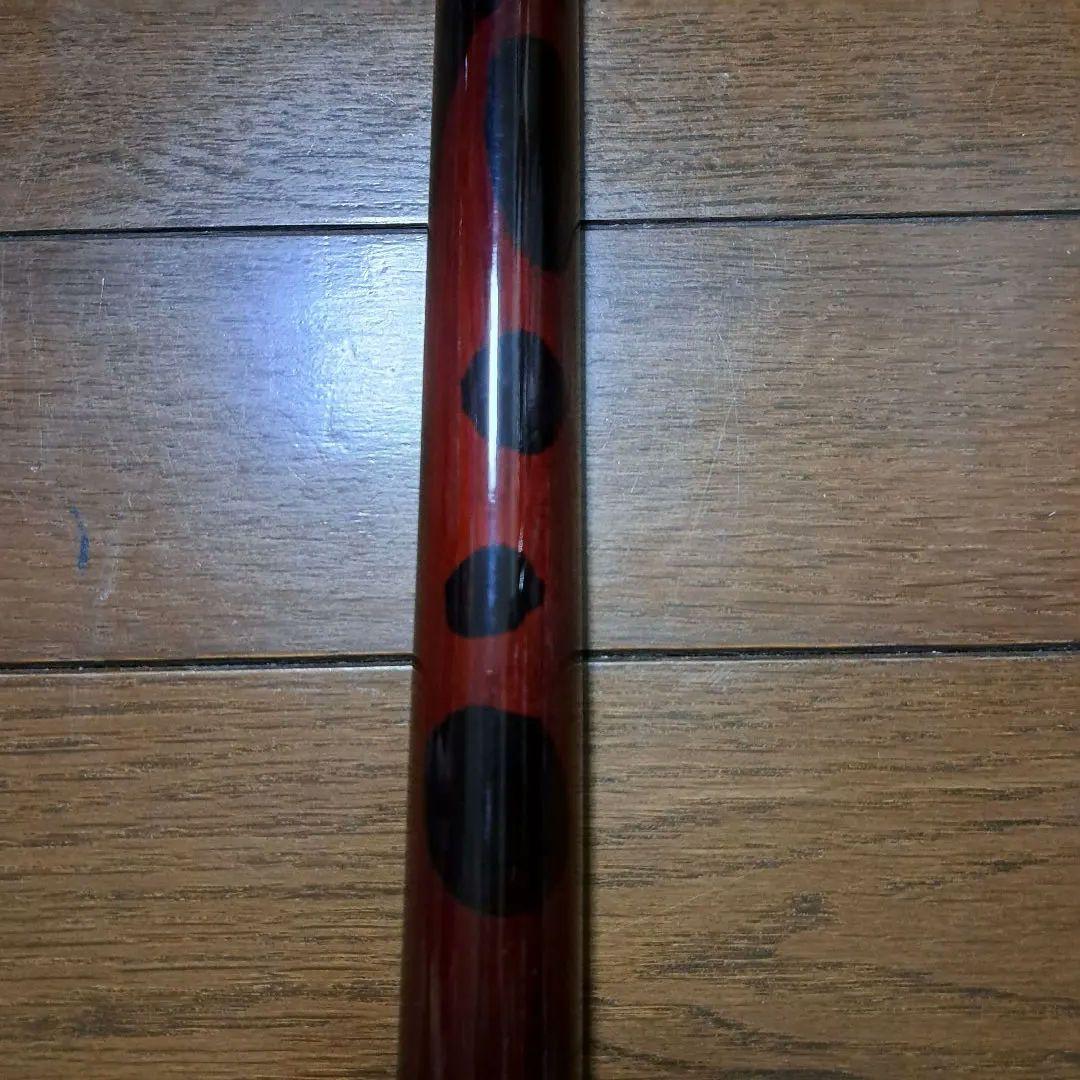 希少 六弦 沖縄三線 本蛇皮 斑点模様棹 エレキ穴付き 現状 動作未確認