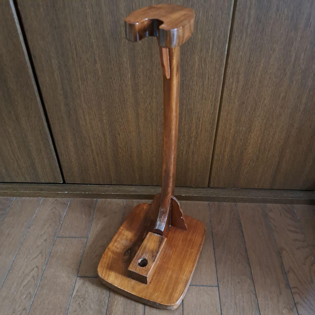 希少 六弦 沖縄三線 本蛇皮 斑点模様棹 エレキ穴付き 現状 動作未確認